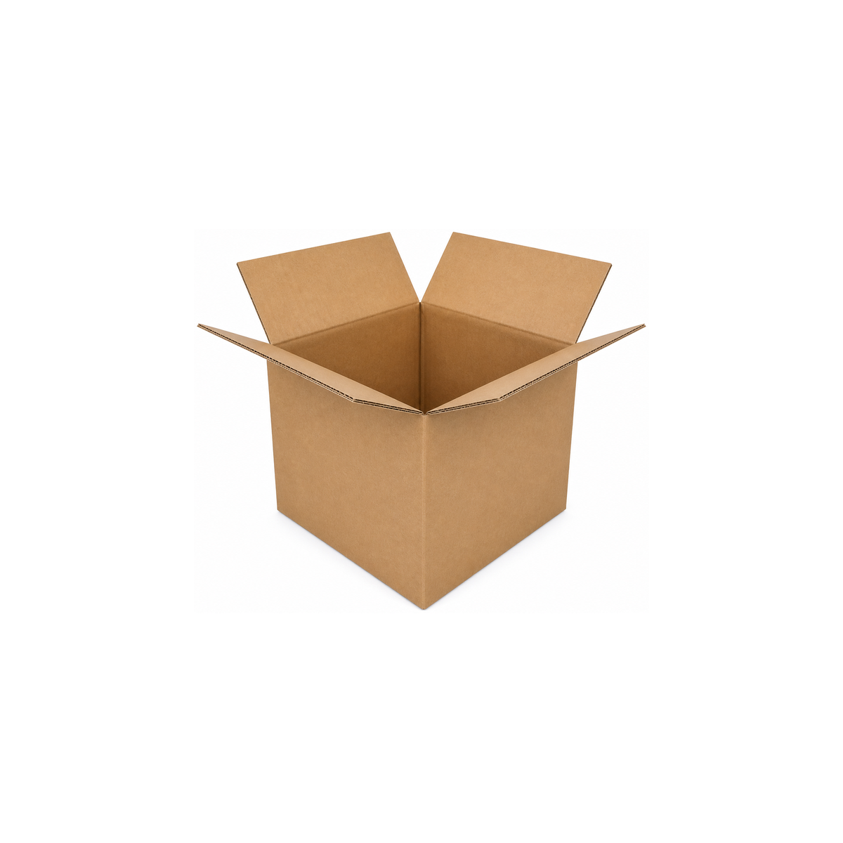 8 x 8 x 8" Corrugated Box — Double Wall