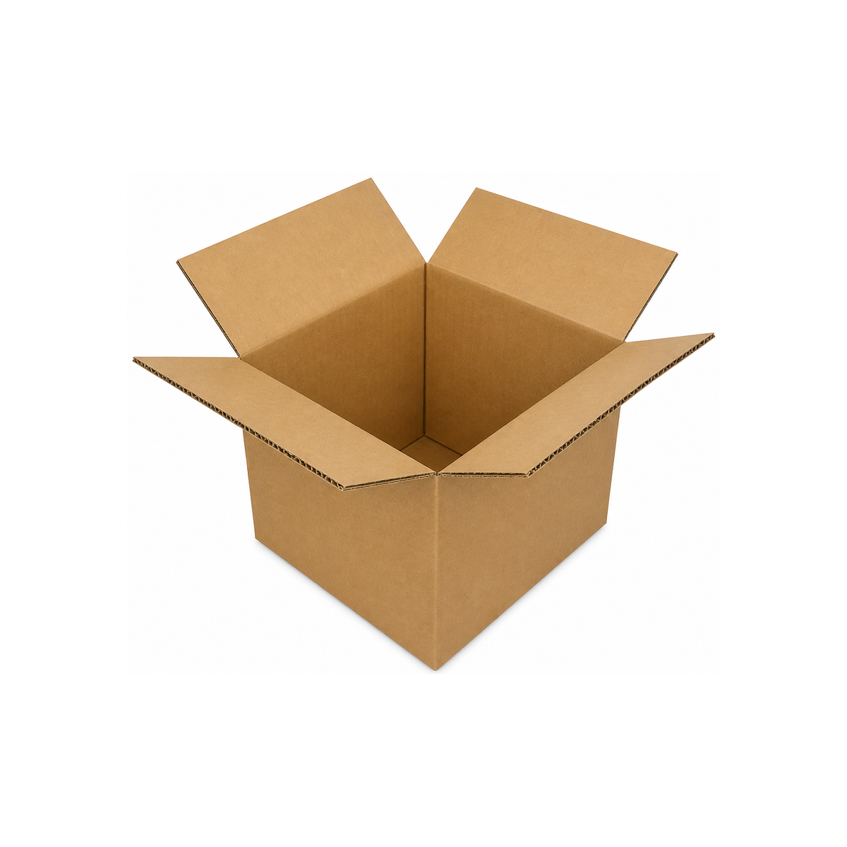 12 x 12 x 12" Corrugated Box — Double Wall