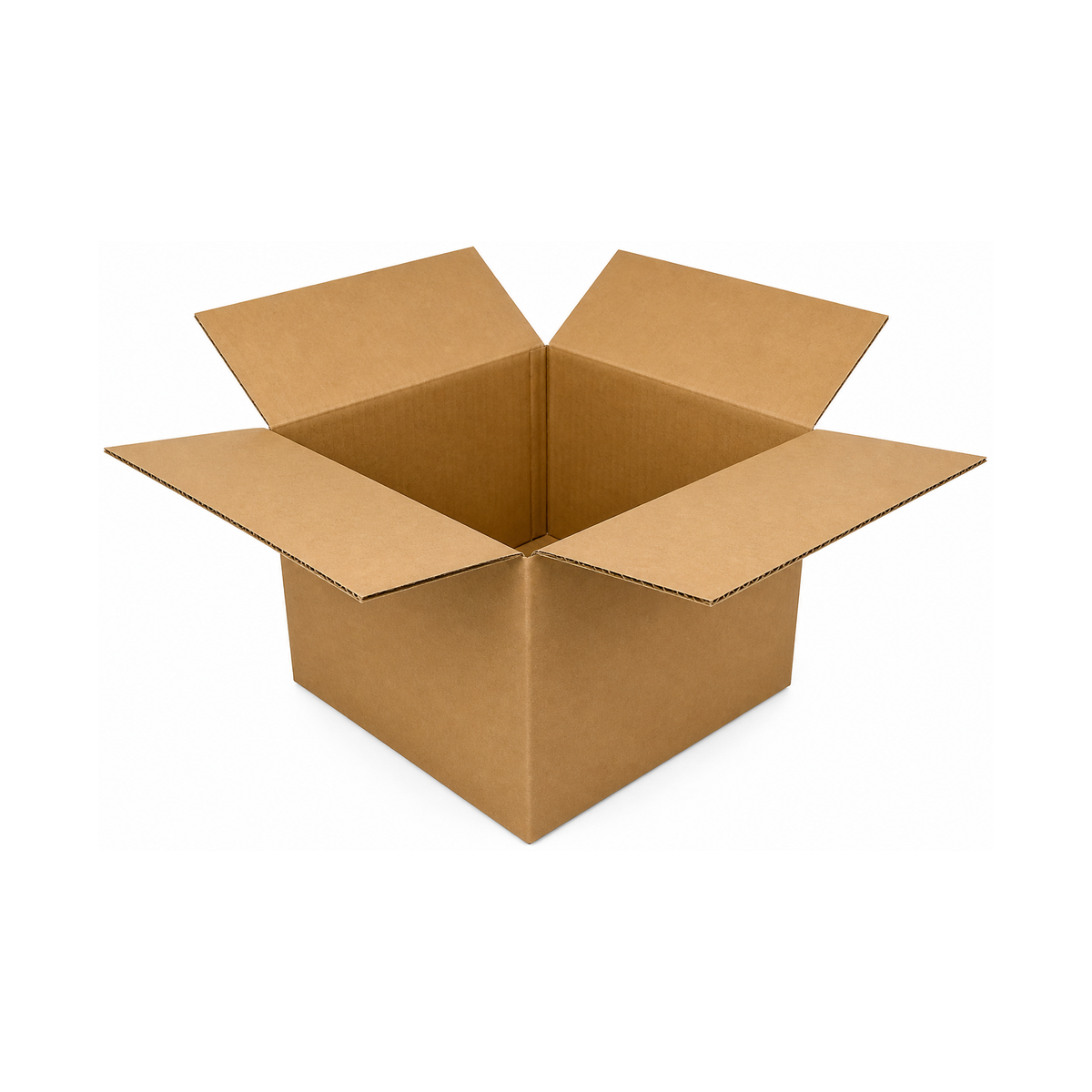 16 x 16 x 16" Corrugated Box — Double Wall