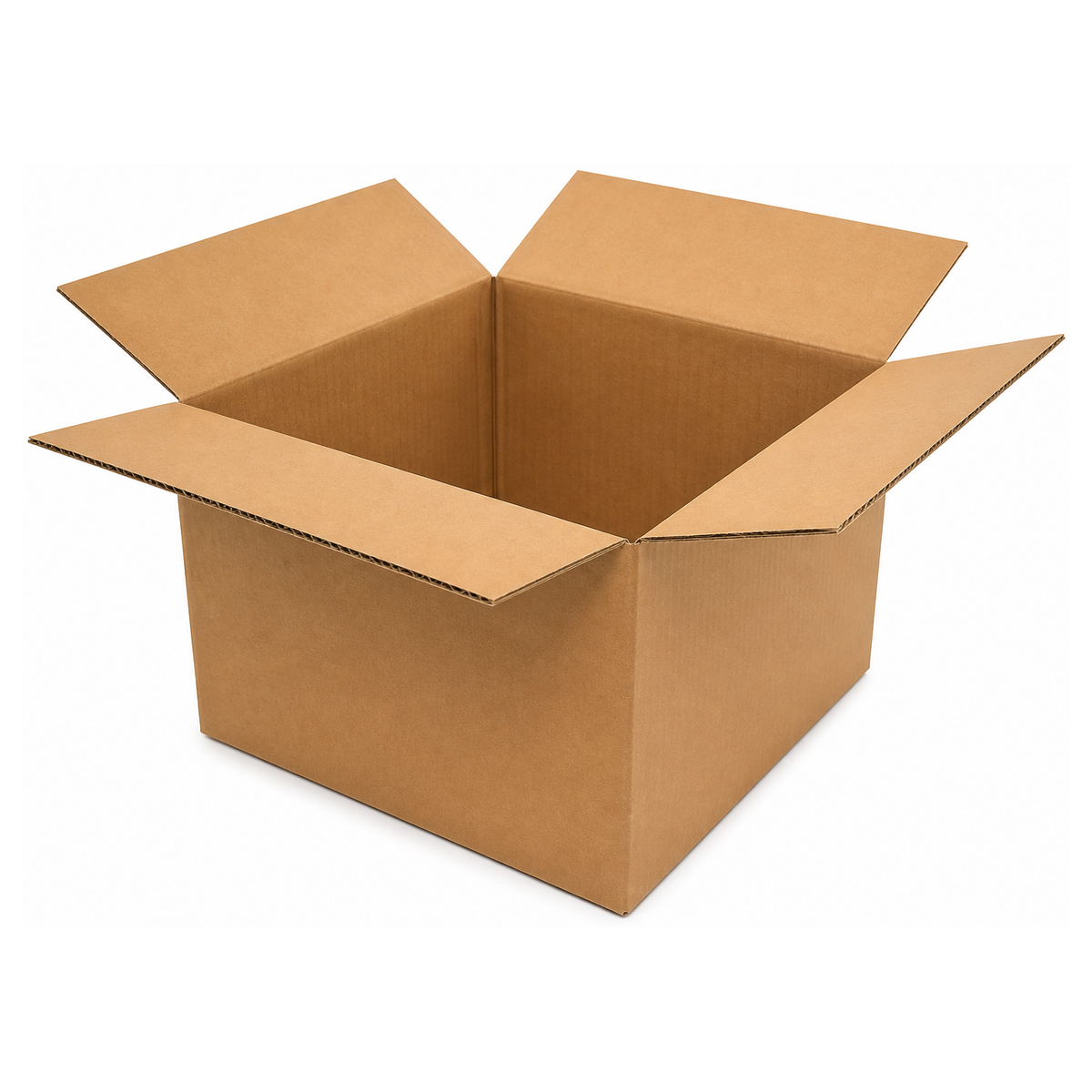 24 x 24 x 24" Corrugated Box — Double Wall