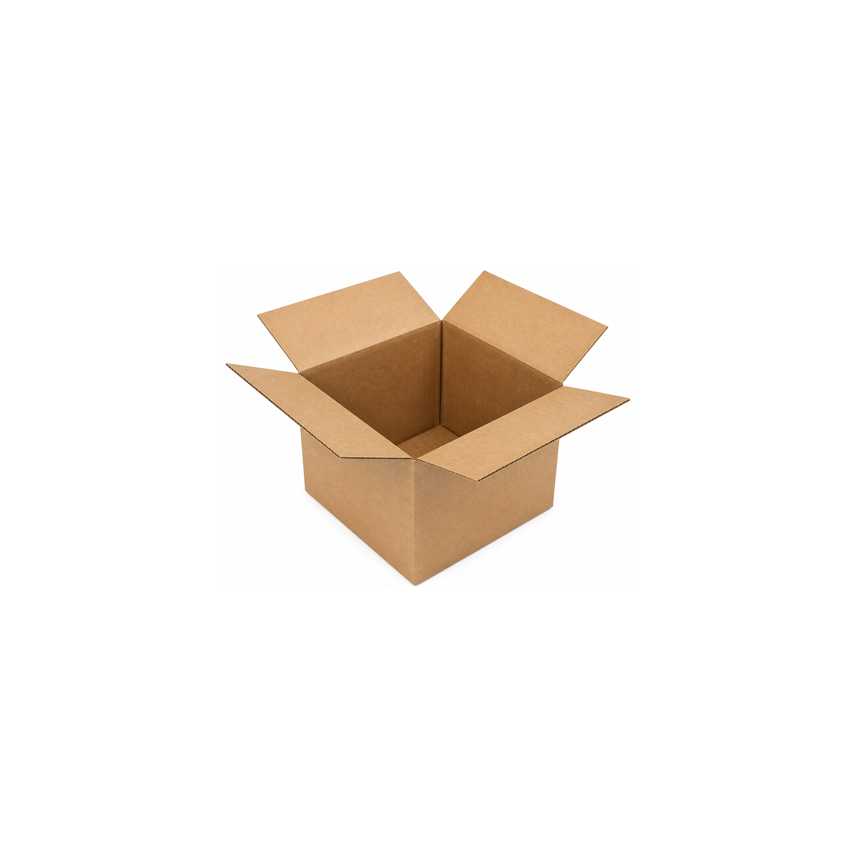 6 x 6 x 6" Corrugated Box — Single Wall