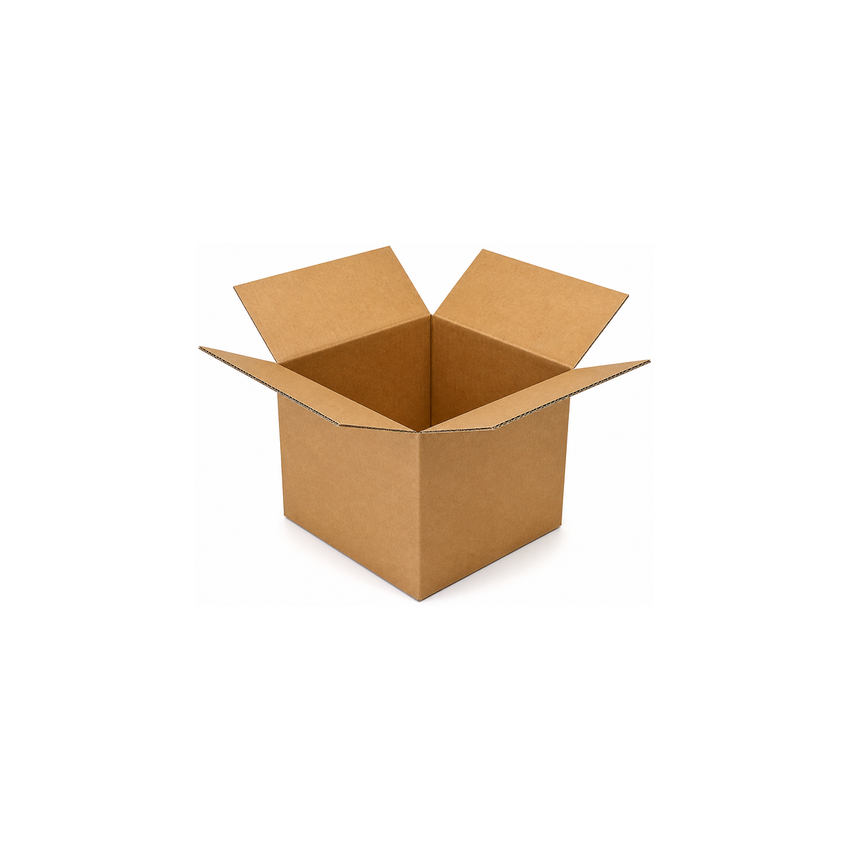 8 x 8 x 8" Corrugated Box — Single Wall