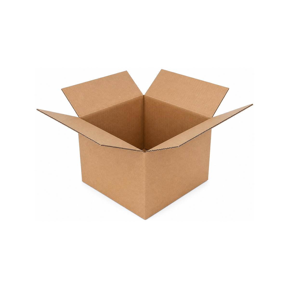 14 x 14 x 14" Corrugated Box — Single Wall