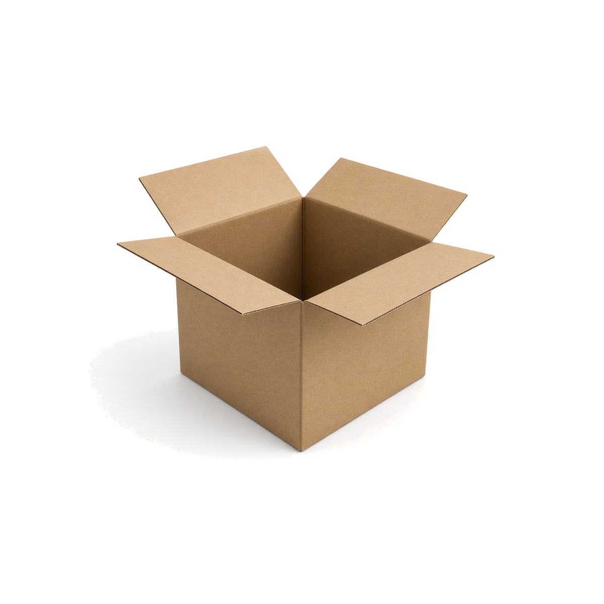 12 x 12 x 10" Single Wall Corrugated Box