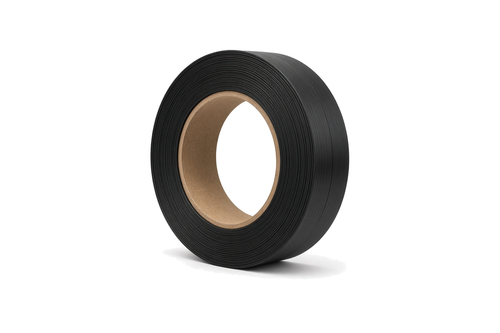 1/2" × 7200' Black Poly Strapping HG — 16×6 core