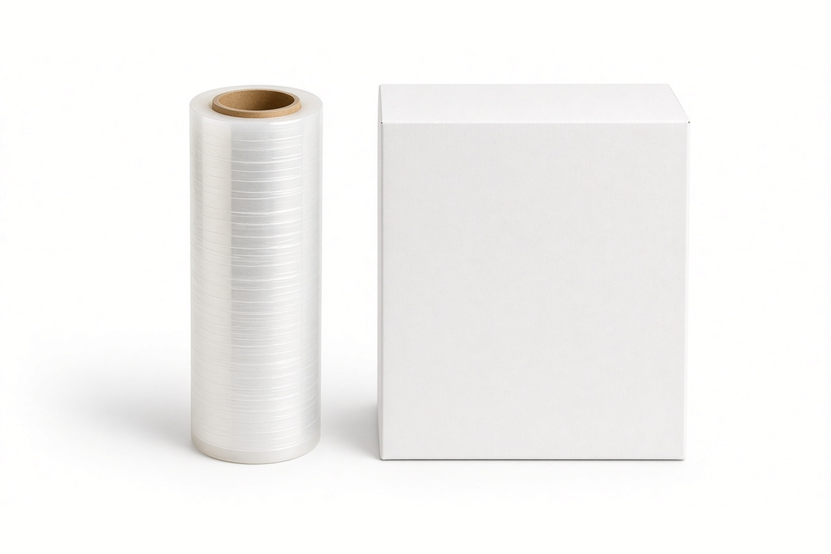 15" × 1000' × 100 ga Blown Stretch Wrap (Case of 4)
