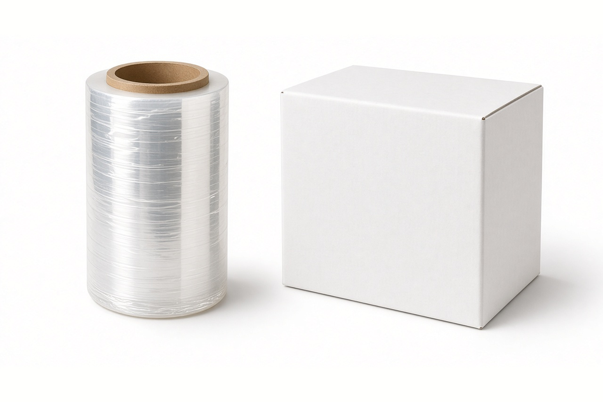 18" × 1000' × 70 ga Cast Stretch Wrap (Case of 4)