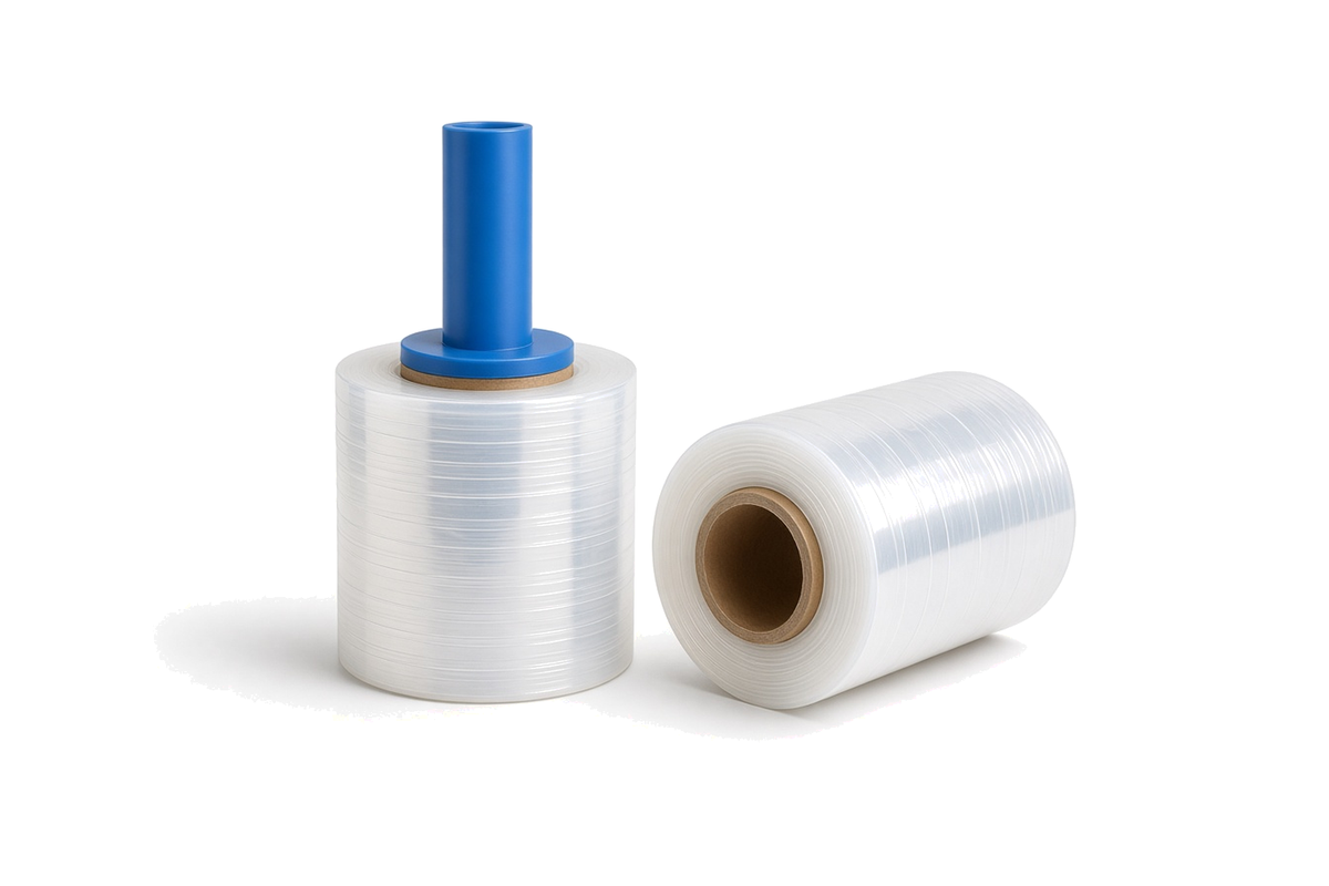 5" × 700' × 120 ga Bundle Wrap (with handle) (Case of 12)