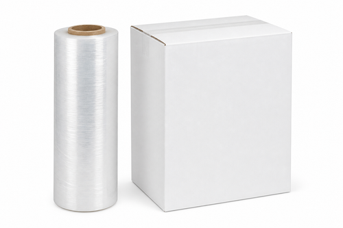 15" × 1000' × 120 ga Blown Stretch Wrap
